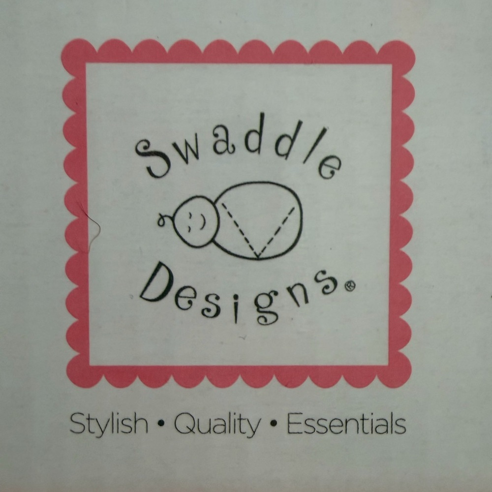 Swaddle Design Pack of 4 blankets - NEW - pink & white - Picture 2 of 5